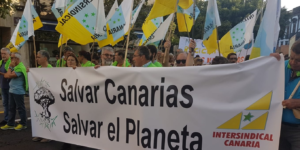 Movilización "Salvar Canarias, Salvar el Planeta"
