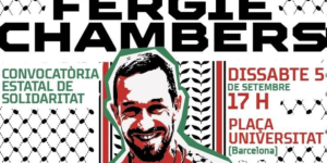 Cartel de la convocatoria por Fergie Chambers