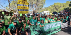 Protesta por la educación pública