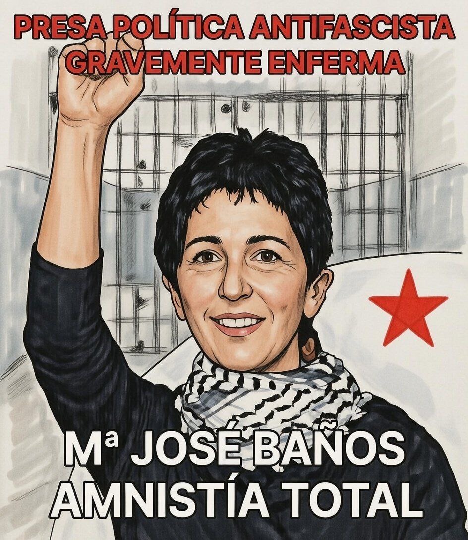 Cartel del caso de Mª José Baños