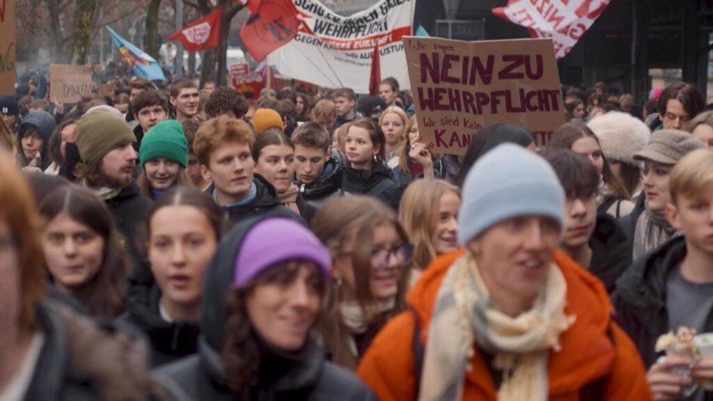 Protestas contra el servicio militar en Alemania