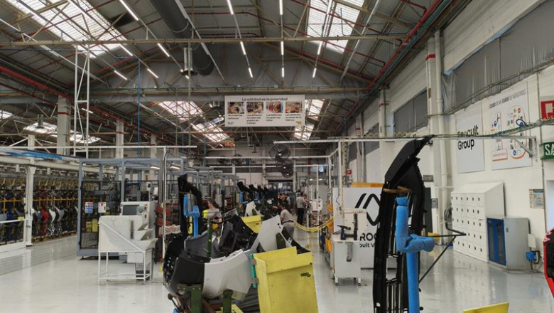 Imagen de la fábrica de Renault en Valladolid