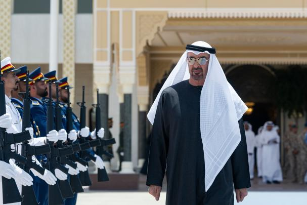 El presidente de Emiratos, Mohamed bin Zayed