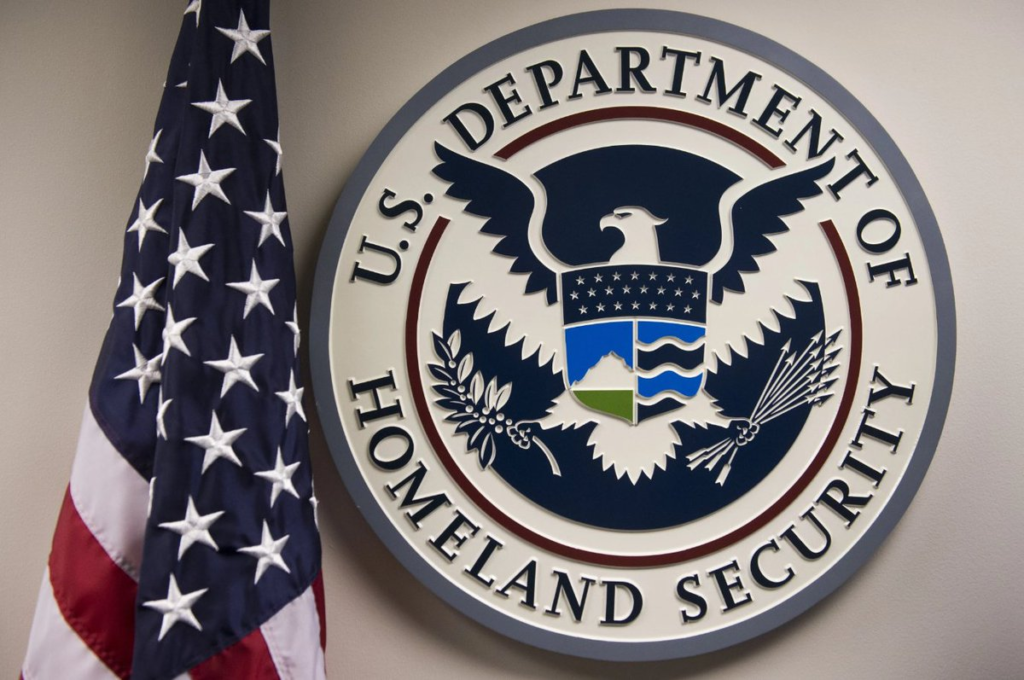 Escudo del Departamento de Seguridad Nacional de Estados Unidos