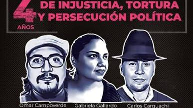 4 años de injusticia, tortura y persecución política