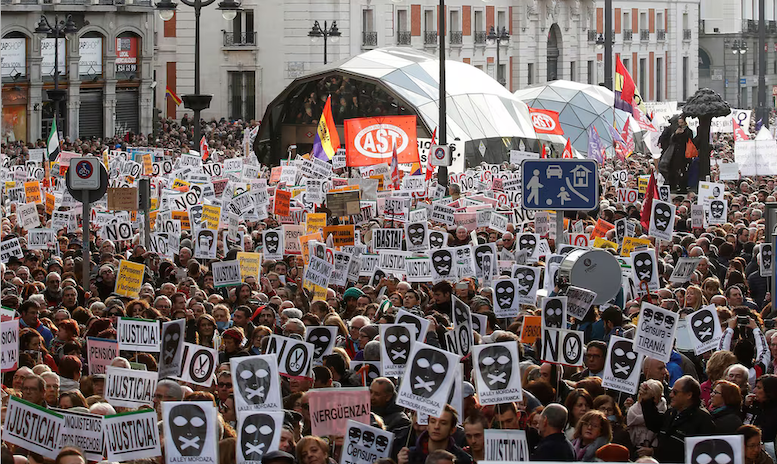 Movilización contra la Ley Mordaza