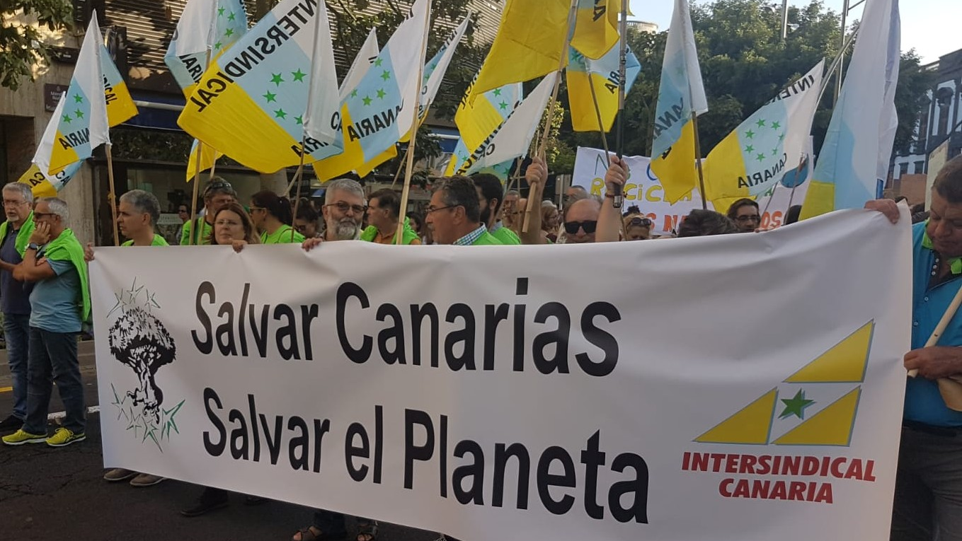 Movilización "Salvar Canarias, Salvar el Planeta"