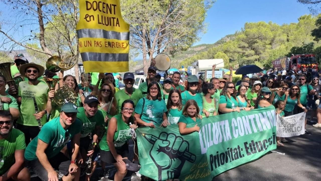 Protesta por la educación pública
