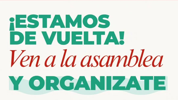 Ven a la asamblea y organízate - PAH Vallekas