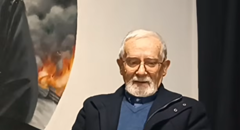 Manuel Pérez Martínez durante la entrevista