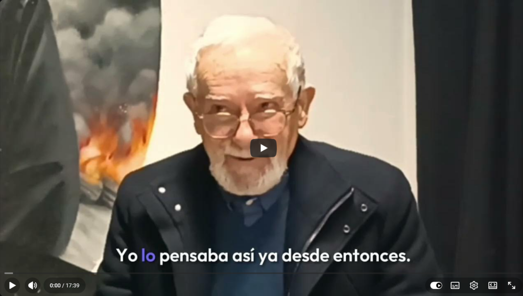 Video de la entrevista
