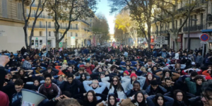Detenciones masivas en las protestas por la educación en Francia