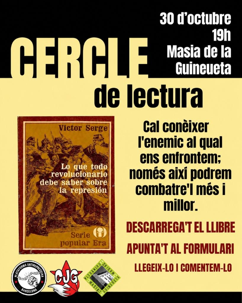 Presentación del círculo de lectura