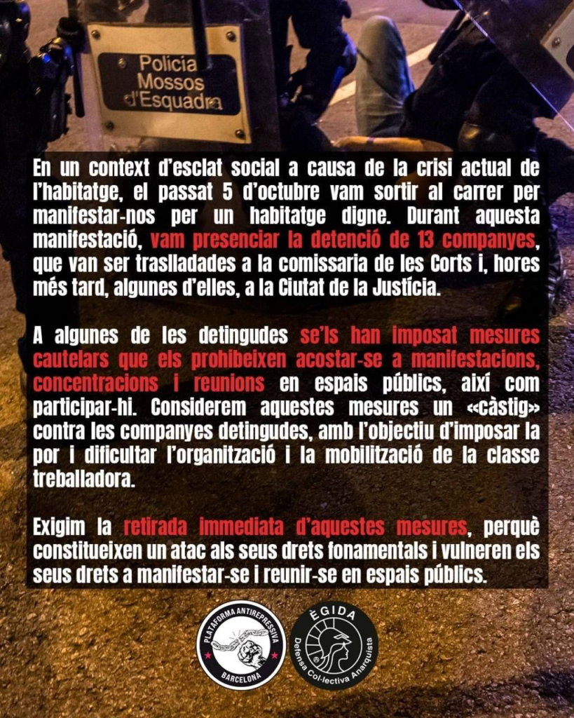 Comunicado de denuncia