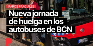 Huelga de autobuses en Barcelona